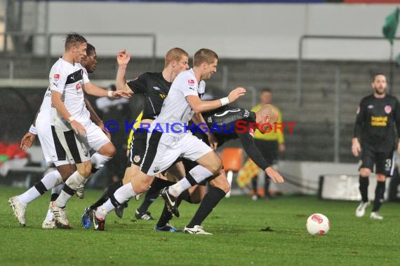 2.Bundesliag SV Sandhausen gegen Energie Cottbus im Hardtwaldstadion (© Kraichgausport / Loerz)